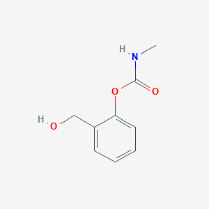 molecular formula C9H11NO3 B11909135 2-(Hydroxymethyl)phenyl methylcarbamate 