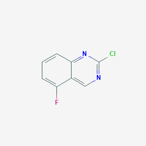 molecular formula C8H4ClFN2 B11909410 2-Chloro-5-fluoroquinazoline 
