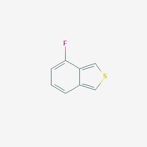 molecular formula C8H5FS B119095 4-Fluoro-2-benzothiophene CAS No. 156004-45-4