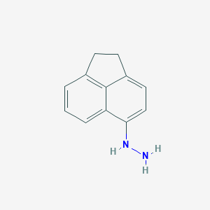 molecular formula C12H12N2 B11909551 (1,2-Dihydroacenaphthylen-5-YL)hydrazine 