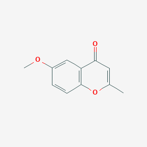 molecular formula C11H10O3 B11909933 6-methoxy-2-methyl-4H-chromen-4-one CAS No. 65547-58-2