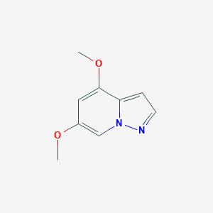 molecular formula C9H10N2O2 B11909958 4,6-Dimethoxypyrazolo[1,5-A]pyridine 