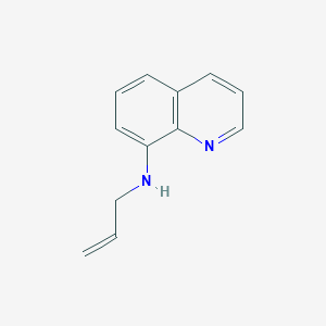 molecular formula C12H12N2 B11910051 8-Quinolinamine, N-2-propenyl- CAS No. 67699-54-1