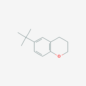 molecular formula C13H18O B11910059 6-(tert-Butyl)chroman 