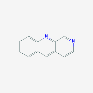 molecular formula C12H8N2 B11910182 Benzo[b][1,7]naphthyridine CAS No. 260-95-7