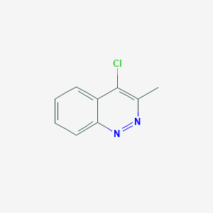 molecular formula C9H7ClN2 B11910197 4-Chloro-3-methylcinnoline 