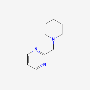 molecular formula C10H15N3 B11910241 2-(Piperidin-1-ylmethyl)pyrimidine 
