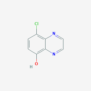 molecular formula C8H5ClN2O B11910380 8-Chloroquinoxalin-5(1H)-one CAS No. 62163-10-4