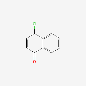 molecular formula C10H7ClO B11910501 4-Chloronaphthalen-1(4H)-one CAS No. 243986-04-1