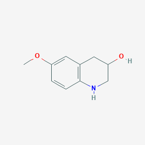 molecular formula C10H13NO2 B11910727 6-Methoxy-1,2,3,4-tetrahydroquinolin-3-ol 