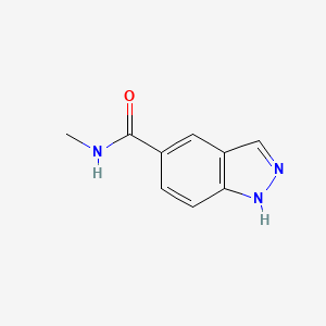 molecular formula C9H9N3O B11910845 n-Methyl-1h-indazole-5-carboxamide CAS No. 478829-35-5