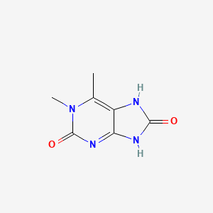 molecular formula C7H8N4O2 B11910906 1,6-Dimethyl-1H-purine-2,8(3H,7H)-dione 