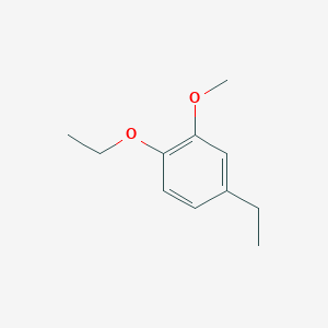 molecular formula C11H16O2 B11911028 1-Ethoxy-4-ethyl-2-methoxybenzene 