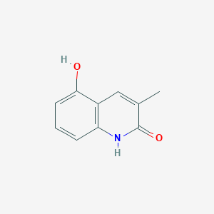molecular formula C10H9NO2 B11911067 5-Hydroxy-3-methylquinolin-2(1H)-one 