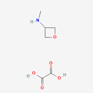 molecular formula C6H11NO5 B11911069 N-Methyloxetan-3-amine oxalate 