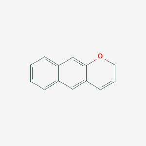 molecular formula C13H10O B11911219 2H-Naphtho[2,3-b]pyran CAS No. 260-42-4