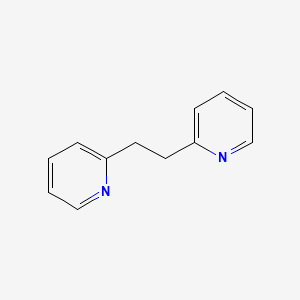 molecular formula C12H12N2 B11911236 2-[2-(2-Pyridinyl)ethyl]pyridine CAS No. 4916-40-9