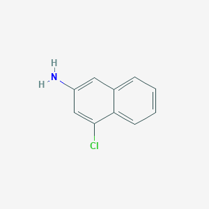 molecular formula C10H8ClN B11911242 4-Chloronaphthalen-2-amine CAS No. 90799-46-5