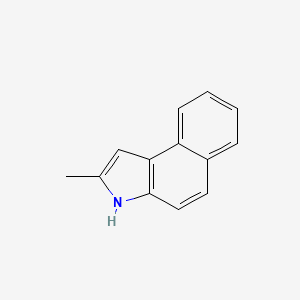 molecular formula C13H11N B11911247 2-methyl-3H-benzo[e]indole 