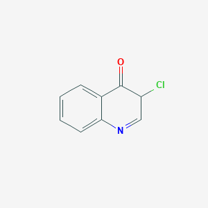 molecular formula C9H6ClNO B11911379 3-Chloroquinolin-4(3H)-one CAS No. 61260-21-7