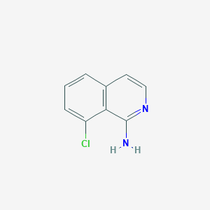 molecular formula C9H7ClN2 B11911419 8-Chloroisoquinolin-1-amine 