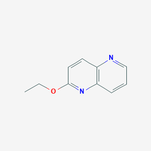 molecular formula C10H10N2O B11911578 2-Ethoxy-1,5-naphthyridine 
