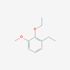 molecular formula C11H16O2 B11911625 2-Ethoxy-1-ethyl-3-methoxybenzene 