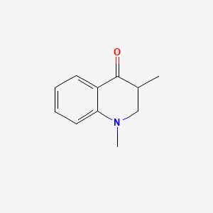 molecular formula C11H13NO B11911787 1,3-Dimethyl-2,3-dihydroquinolin-4(1h)-one CAS No. 53207-49-1