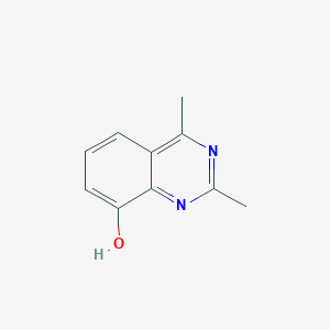 molecular formula C10H10N2O B11911855 2,4-Dimethylquinazolin-8-ol 