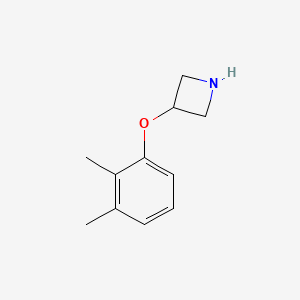 molecular formula C11H15NO B11911879 3-(2,3-Dimethylphenoxy)azetidine CAS No. 1219982-15-6