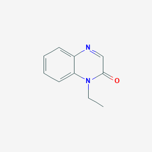 molecular formula C10H10N2O B11911918 1-Ethylquinoxalin-2(1H)-one 