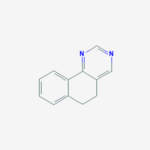molecular formula C12H10N2 B11911934 5,6-Dihydrobenzo[h]quinazoline 