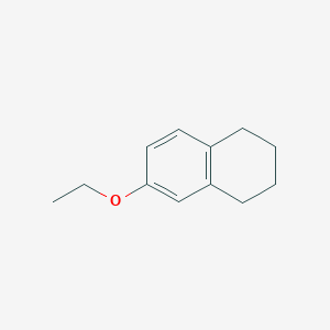 molecular formula C12H16O B11911946 6-Ethoxy-1,2,3,4-tetrahydronaphthalene 