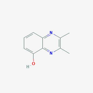molecular formula C10H10N2O B11911947 2,3-Dimethylquinoxalin-5-ol CAS No. 56183-38-1