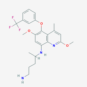 molecular formula C24H28F3N3O3 B011912 Tafenoquine CAS No. 106635-80-7
