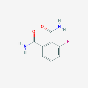 molecular formula C8H7FN2O2 B11912003 3-Fluorophthalamide CAS No. 65610-11-9