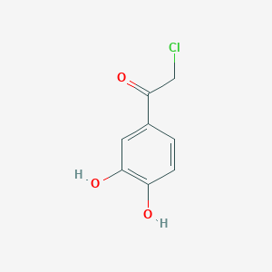 molecular formula C8H7ClO3 B119122 2-氯-3',4'-二羟基苯乙酮 CAS No. 99-40-1