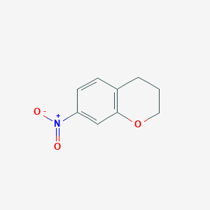 molecular formula C9H9NO3 B11912411 7-Nitrochroman 