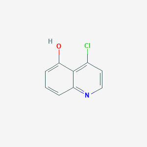 molecular formula C9H6ClNO B11912445 4-Chloroquinolin-5-ol 