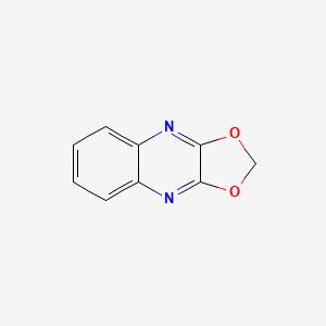 molecular formula C9H6N2O2 B11912503 [1,3]Dioxolo[4,5-b]quinoxaline CAS No. 856768-04-2