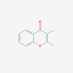 molecular formula C11H10O2 B11912550 2,3-Dimethyl-4H-chromen-4-one CAS No. 17584-90-6