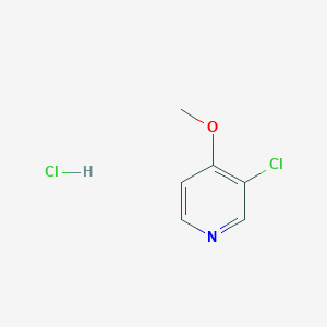 molecular formula C6H7Cl2NO B11912602 3-Chloro-4-methoxypyridine hydrochloride CAS No. 861024-97-7