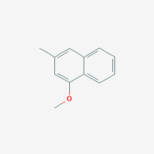 molecular formula C12H12O B11912651 1-Methoxy-3-methylnaphthalene 