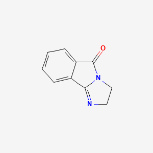 molecular formula C10H8N2O B11912707 2H-Imidazo[2,1-a]isoindol-5(3H)-one CAS No. 16780-94-2