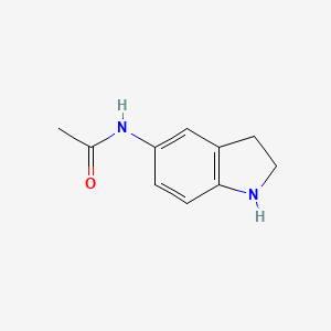 molecular formula C10H12N2O B11912825 N-(Indolin-5-yl)acetamide 