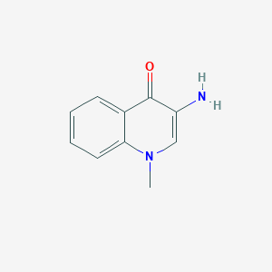 molecular formula C10H10N2O B11912839 3-Amino-1-methylquinolin-4(1H)-one 