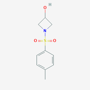 molecular formula C10H13NO3S B119129 1-Tosylazetidin-3-OL CAS No. 154010-96-5