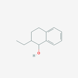 molecular formula C12H16O B11912909 2-Ethyl-1,2,3,4-tetrahydronaphthalen-1-ol 