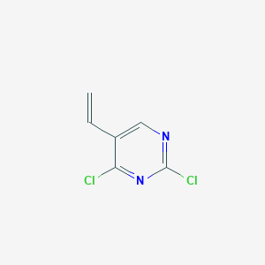 molecular formula C6H4Cl2N2 B11912975 2,4-Dichloro-5-vinylpyrimidine 