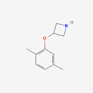 molecular formula C11H15NO B11913110 3-(2,5-Dimethylphenoxy)azetidine 